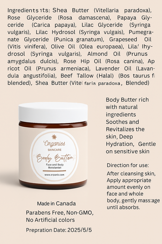 Body Butter - Beef Tallow (Halal)