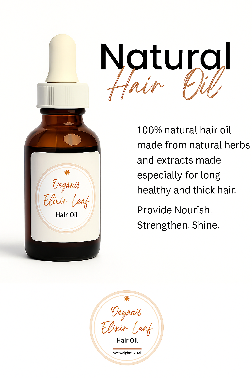 Elixir Leaf Hair Oil