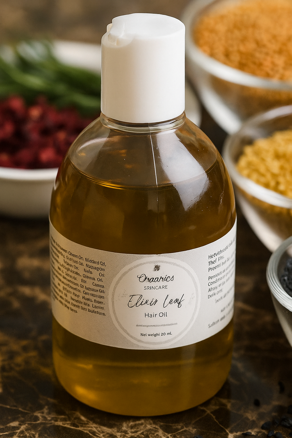 Natural Elixir Leaf Hair Oil