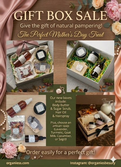 Natural Indulgence organies Gift Box
