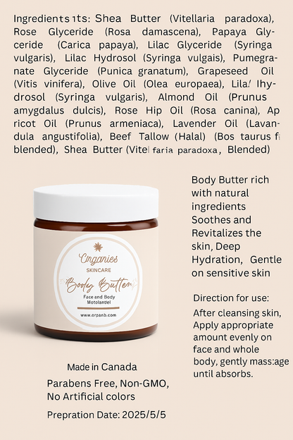 Body Butter - Beef Tallow (Halal)