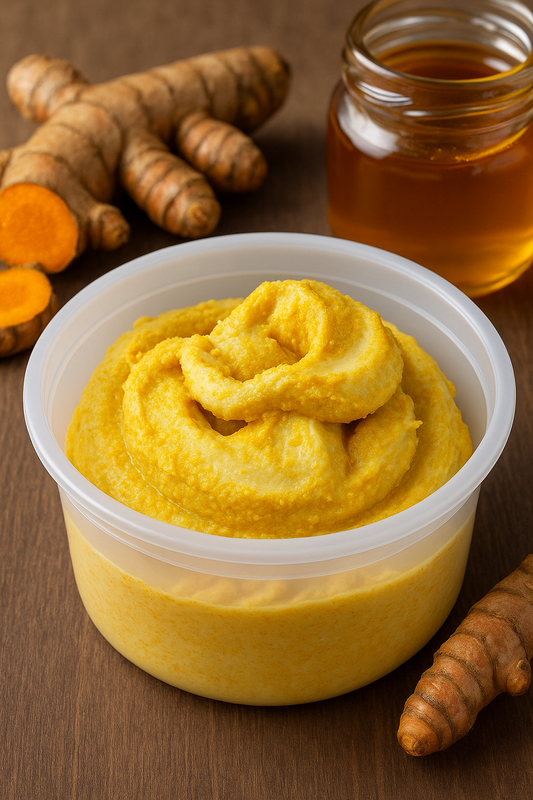 Honey and Turmeric Body Scrub