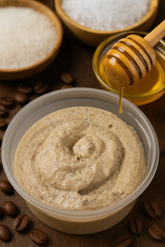 Honey and Coffee Body Scrub