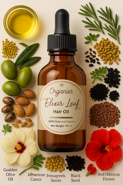 Natural Elixir Leaf Hair Oil
