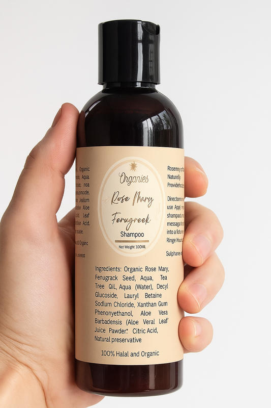 Natural Rosemary and Fenugreek Shampoo
